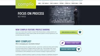 Complio - Compliance & Immunization Management