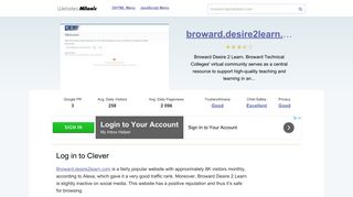 Broward.desire2learn.com website. Online Courses.