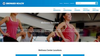 Wellness Services | Broward Health | Medical Services
