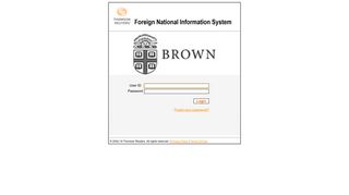 Foreign National Information System - Thomson Reuters