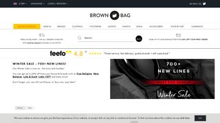 Brown Bag Clothing Sale
