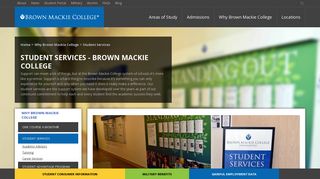 Student Services - Brown Mackie College