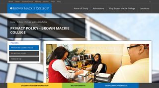 Privacy Policy - Brown Mackie College