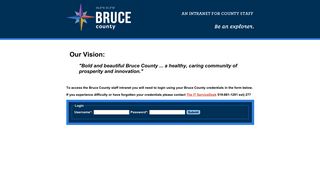 Bruce County Intranet