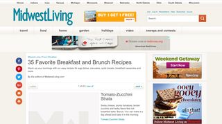 35 Favorite Breakfast and Brunch Recipes | Midwest Living