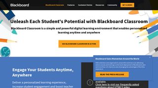 Blackboard Classroom | K-12 Digital Learning Environment