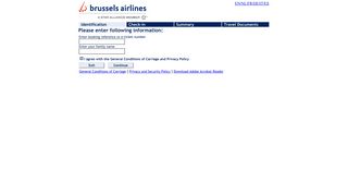 Brussels Airlines Mobile Check-In
