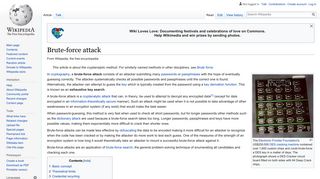 Brute-force attack - Wikipedia