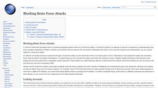 Blocking Brute Force Attacks - OWASP