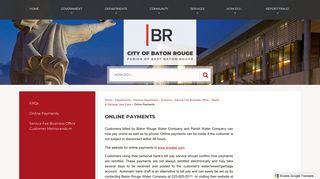 Online Payments | Baton Rouge, LA