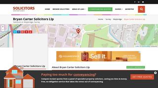 Bryan Carter Solicitors Llp | Solicitors/lawyers in Weybridge, Surrey
