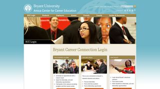 Bryant University | Bryant Career Connection Login