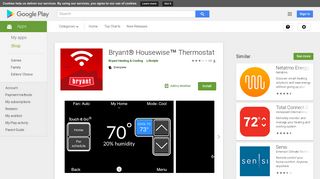 Bryant® Housewise™ Thermostat - Apps on Google Play