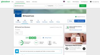 BS Social Care Reviews | Glassdoor.co.uk