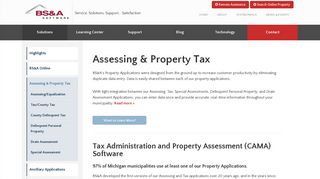 Property Assessing Software | Property Tax Software - BS&A Software