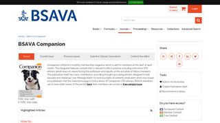 BSAVA Companion | BSAVA Library