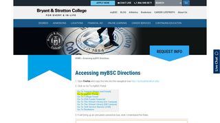 myBSC | Bryant & Stratton College