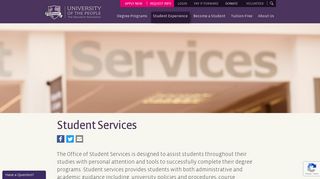 Student Services | University of the People