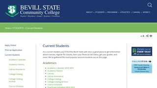 Current Students | Bevill State Community College