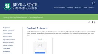 BearMail | Bevill State Community College
