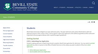 STUDENTS | Bevill State Community College
