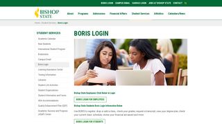 Boris Login - Bishop State Community College