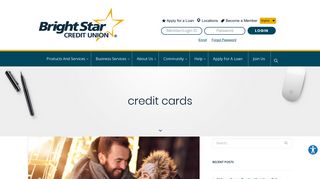 credit cards Archives - BrightStar Credit Union