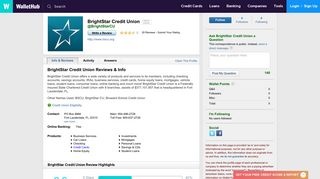 BrightStar Credit Union Reviews: 16 User Ratings - WalletHub
