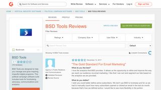 BSD Tools Reviews | G2 Crowd