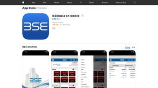 BSEIndia on Mobile on the App Store - iTunes - Apple