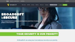Carrier-Class Reliability and Security | BroadSoft bSecure