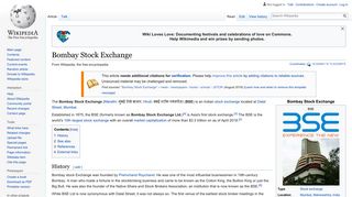 Bombay Stock Exchange - Wikipedia
