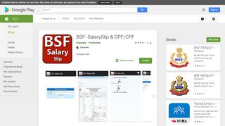 BSF- SalarySlip & GPF/CPF - Apps on Google Play