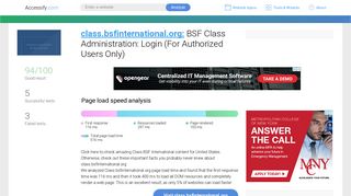 Access class.bsfinternational.org. BSF Class Administration: Login ...