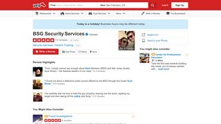 BSG Security Services - 12 Reviews - Security Services - Downtown ...