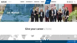 Job Market | BSH Hausgeräte GmbH