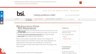 Assurance Portal | BSI Group