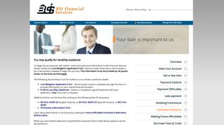 Hardship Assistance - BSI Financial Services