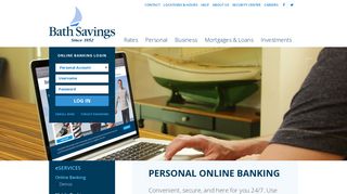 Maine Online Banking & BillPay Services - Bath Savings