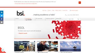 British Standards Online (BSOL) - Online database of standards | BSI ...