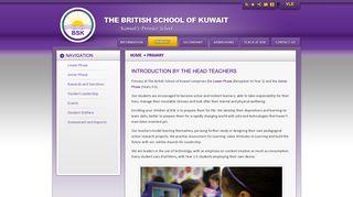 Primary | The British School of Kuwait