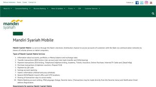 BSM Mobile Banking | Bank Syariah Mandiri