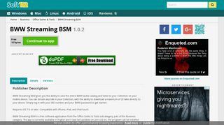 BWW Streaming BSM 1.0.2 Free Download
