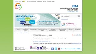 E-learning - Birmingham and Solihull Mental Health NHS Foundation ...