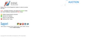premium number auction - BSNL