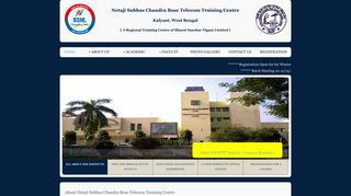 Netaji Subhas Chandra Bose Telecom Training Institute - a BSNL ...