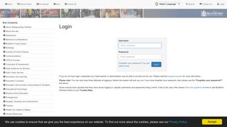 Login :: Bradford Schools Online