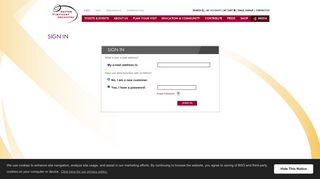 Login/Register - Boston Symphony Orchestra