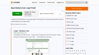 Bspn Bankers Com Login Portal