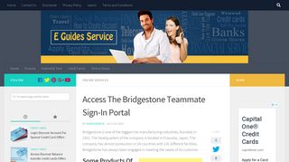 myhr.bfusa.com - Access The Bridgestone Teammate Sign-In Portal